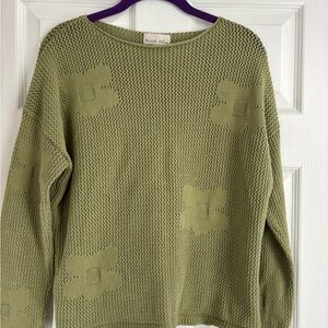 BOODY Green Crew Neck Sweater